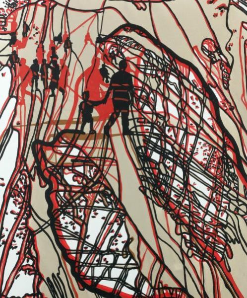RHIZOMES, PEINTURES-CAFE,