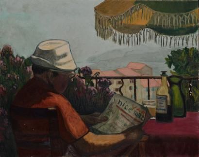 Sur la terrasse