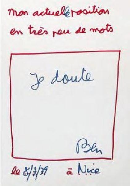 Je doute