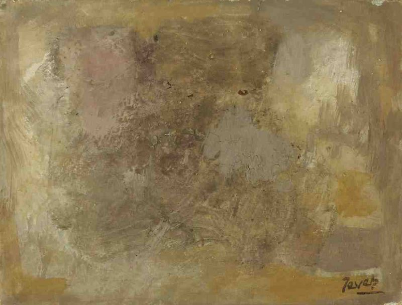 Composition beige.