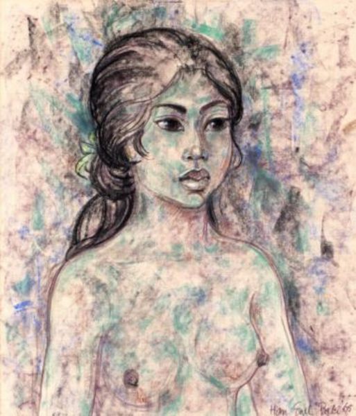 Een jonge Balinese vrouw