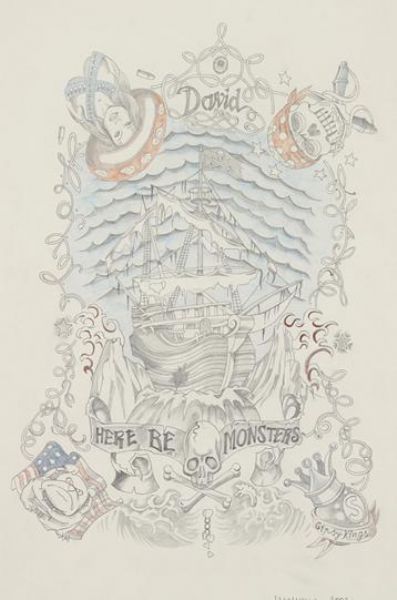 Untitled (Here with Monsters)