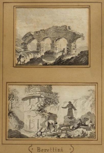 Vue d’architecture et ruines