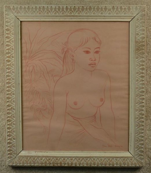 TWO BALINESE DRAWINGS