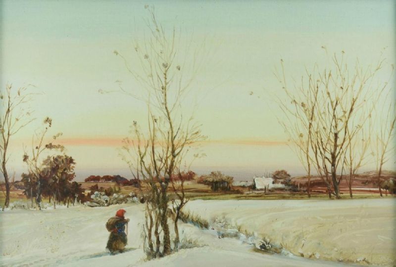 WINTER LANDSCAPE.