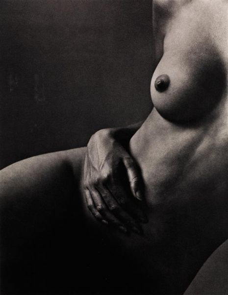 Nude with Hand