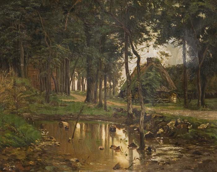 Wald-Idylle mit Bach