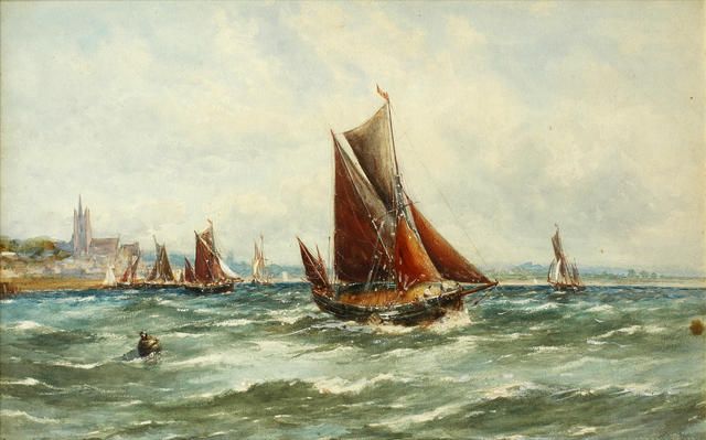 Off Malden; Newlyn Beach (a pair) each (2)