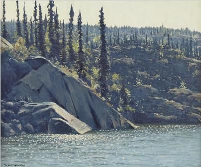 MCALPINE CHANNEL, JULY MORNING, GREAT BEAR LAKE