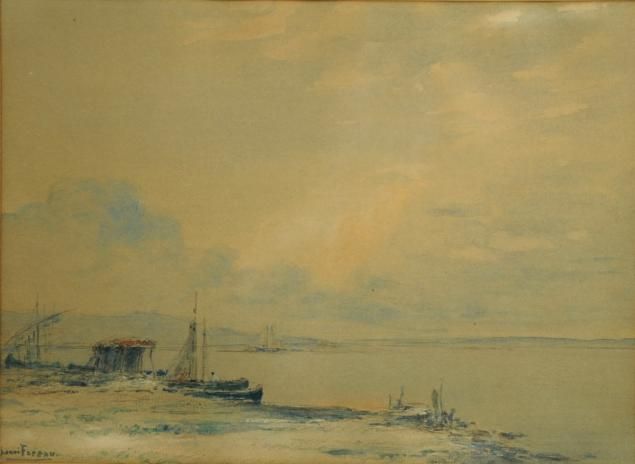 Paysage de bord de mer