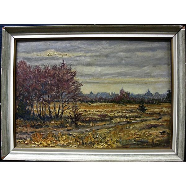 LANDSCAPE WITH DISTANT CITY