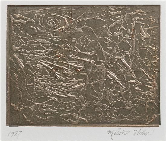 Gold Leaf Abstraction