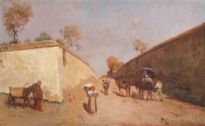 Italian village street