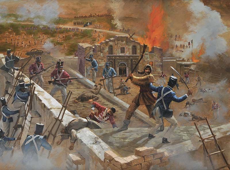 Crockett's Final Moments