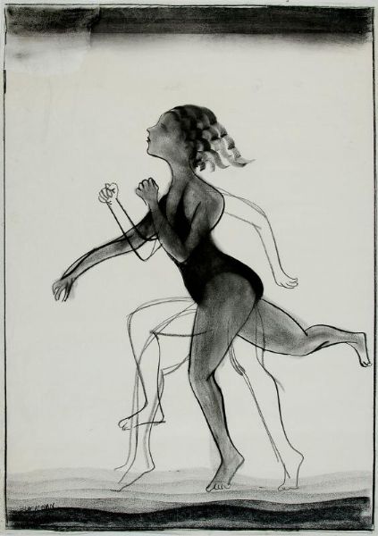 Jogging girl