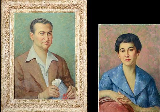 A Portrait of a Lady and a Gentleman"