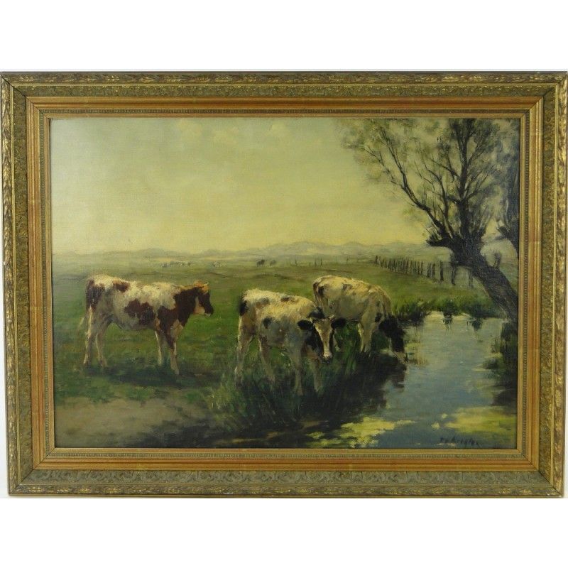 Cattle in a landscape
