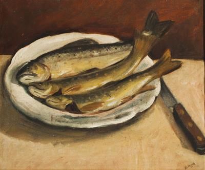 Still Life with Trout