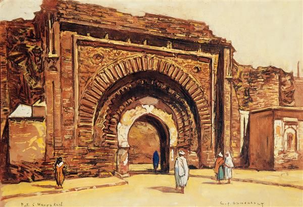 PORTE À MARRAKECH