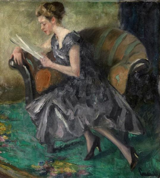Reading Young Woman.