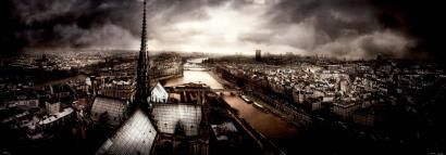 Vue panoramique Paris-Notre Dame