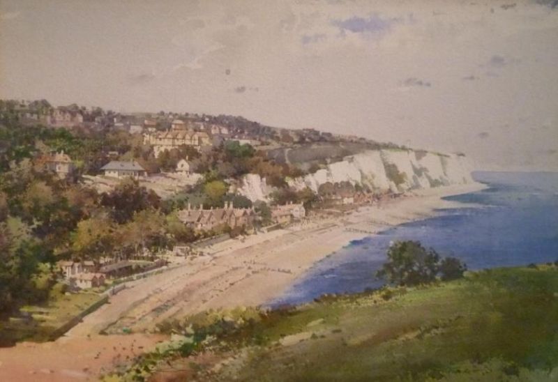 'Deal, Kent', coastal scene