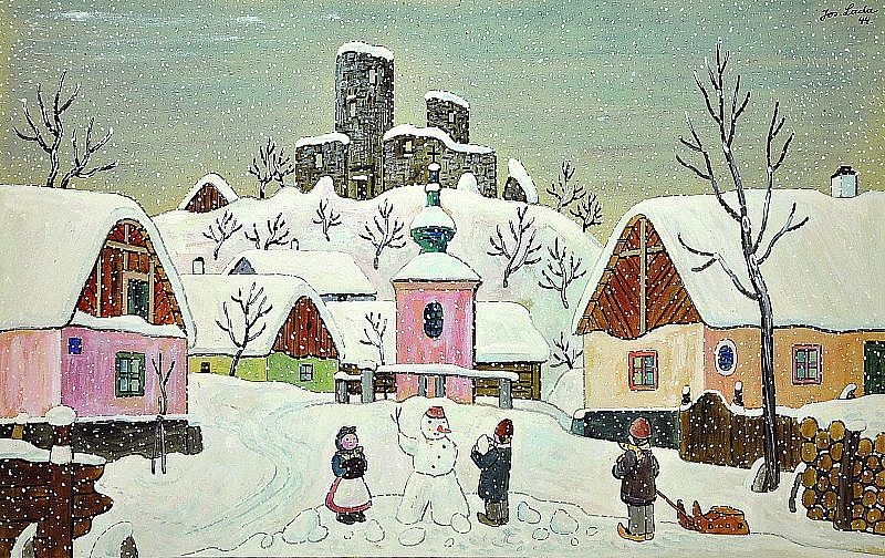Hrusice winter