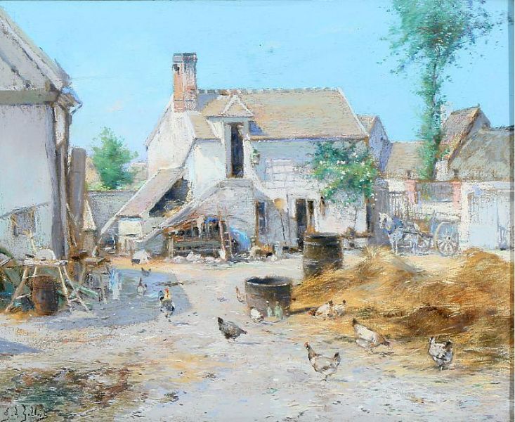 Vieilles fermes en Artois