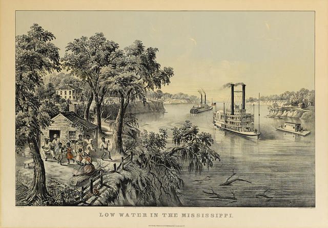 'Low Water' in the Mississippi
