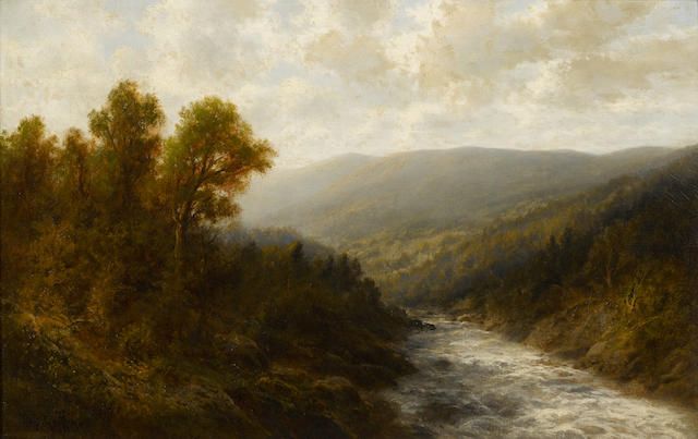A mountain stream
