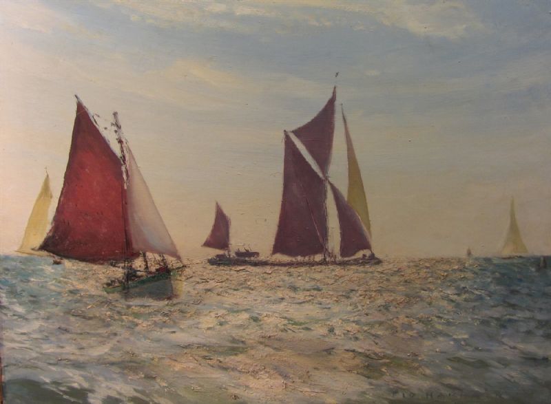 Thames Spritsail Barge and East Coast Fishing Smacks