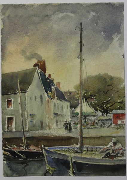 Retour au port près du manège