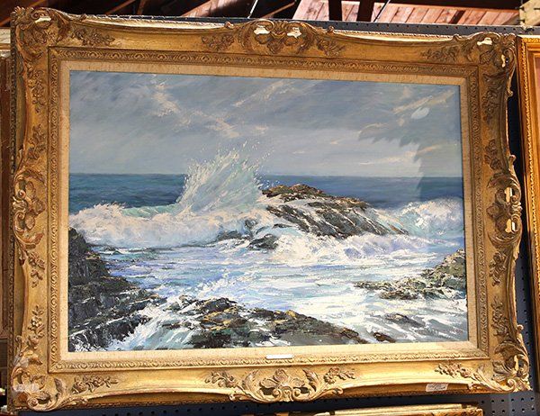 Breakers on the Dorset Coast