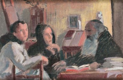 Study for The Monks of Beuron