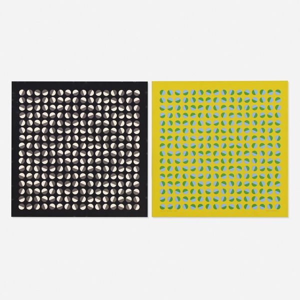 Yellow Bounce; Silver Turn (two works)