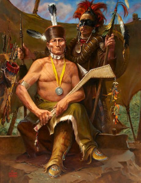 Osage Chief Claremore
