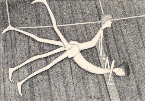 GYMNASTS No. 2, 1971