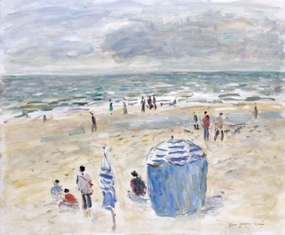 Marée basse à Blonville