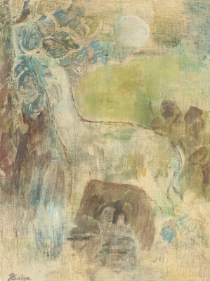Landscape with mythical creatures