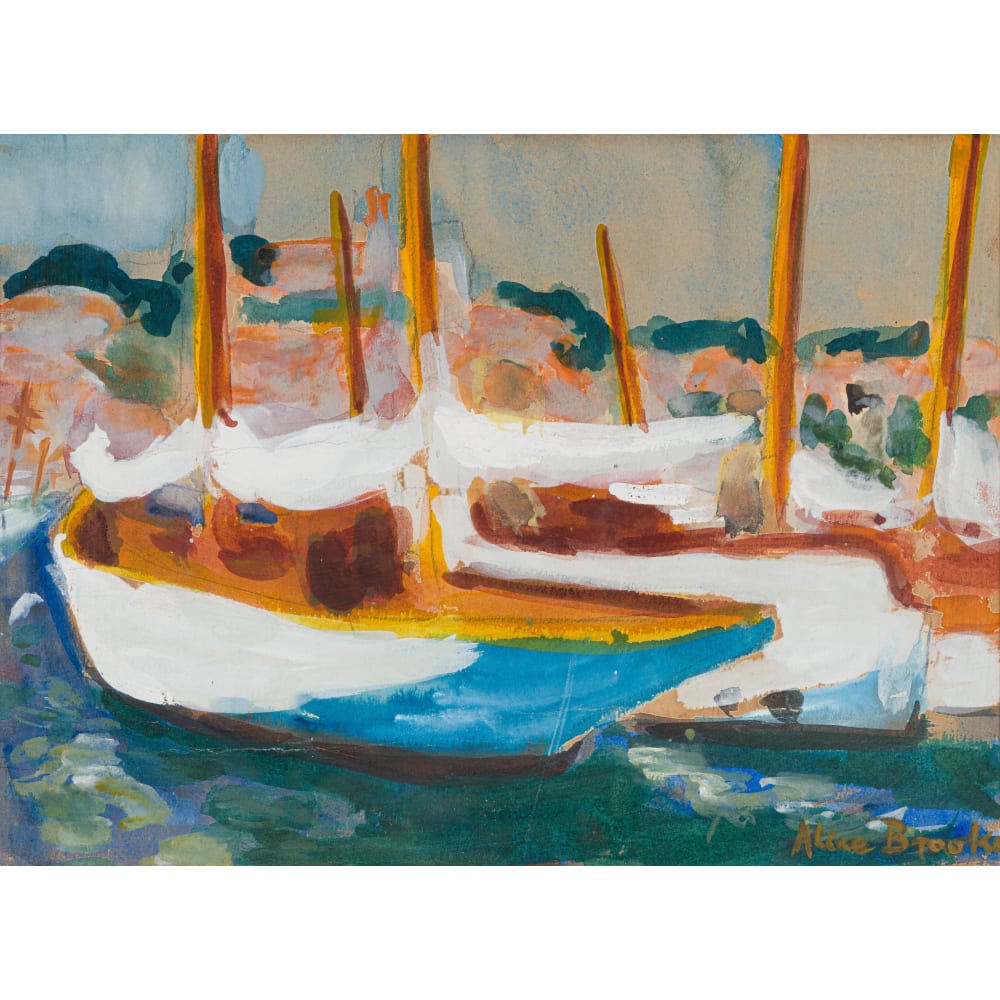 Boats in a Harbour